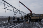 Сборка пролетов круговых систем орошения Сборка пролетов круговых систем орошения