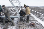 Идет оснащение круговых поливных систем Идет оснащение круговых поливных систем