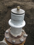 Для подачи оросительной воды подземные трубопроводы оснащены специальными гидрантами